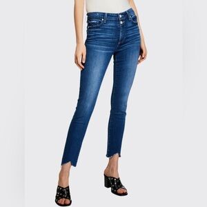 Like new Paige Hoxton Ankle Split Skinny Jeans - Size 28